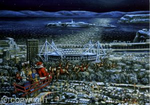 Cardiff Christmas – Welsh Christmas Card