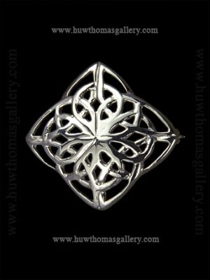 Silver Celtic Brooch (dia)