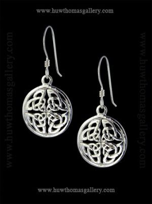 Silver Celtic Earrings