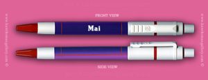 Female Welsh Name:  Mai – On A Pen ( Girls / Womens Name )