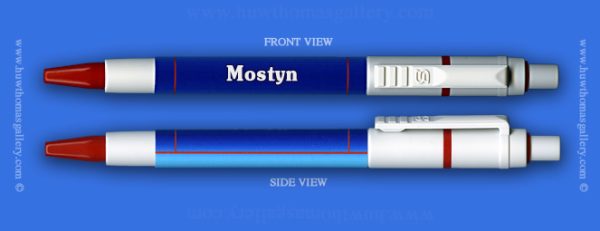 Male Welsh Name: Mostyn – On A Pen ( Boy’s / Man’s Name )