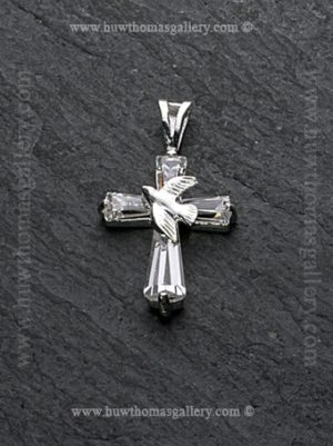 Silver Cross Pendant /necklace