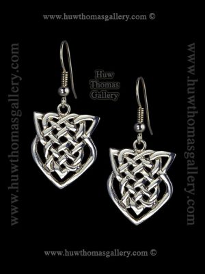 Silver Celtlc Earrings