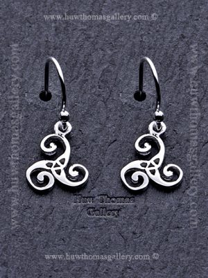 Silver Celtlc Earrings