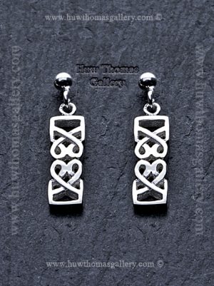 Silver Celtlc Earrings