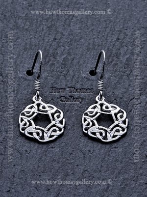 Silver Celtlc Earrings