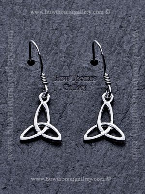 Silver Celtlc Earrings