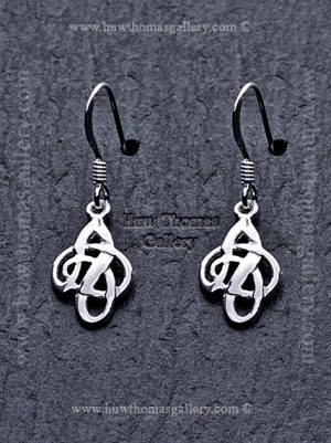 Silver Celtlc Earrings