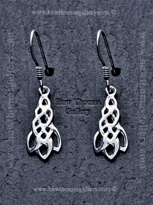 Silver Celtlc Earrings