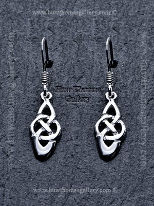 Silver Celtlc Earrings