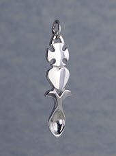 Silver Lovespoon Pendants