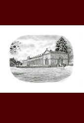 Print of Margam Orangery