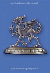 Pewter Welsh Dragon